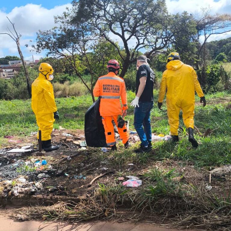 PCMG localiza corpo ocultado em concreto no caso da execução de idoso sequestrado em Uberlândia