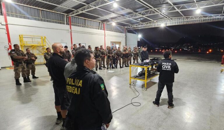 Forças de segurança intensificam o combate ao tráfico com a “Operação Cerco Fechado” em Minas