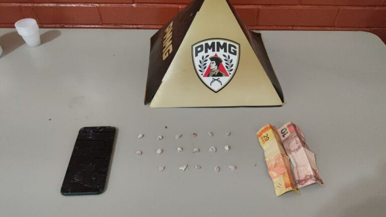 PM prende homem com 17 pedras de crack no Terminal Rodoviário de Ituiutaba