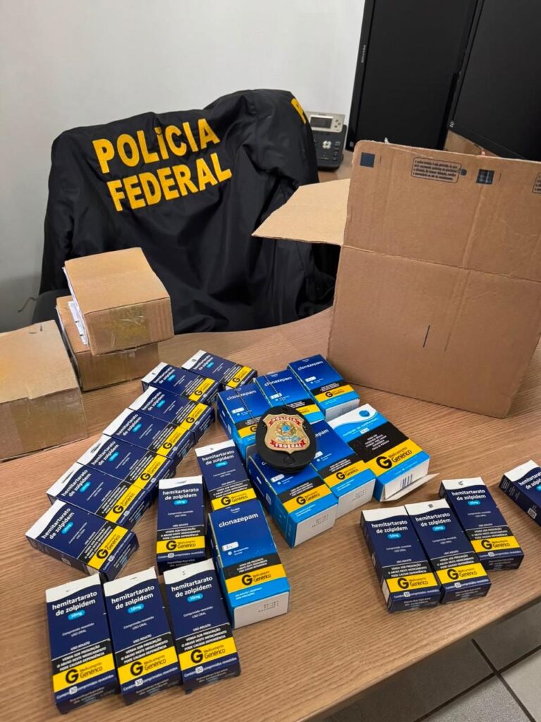 PF realiza operação contra venda ilegal de medicamentos controlados em Minas