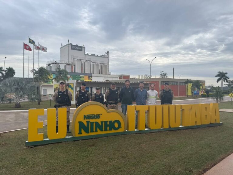 PMMG visita unidade da Nestlé e reforça parceria com setor industrial em Ituiutaba