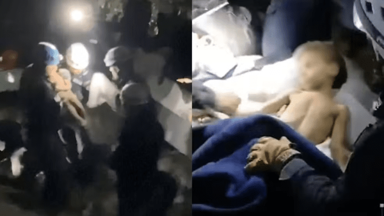 Criança é resgatada com vida seis dias após terremotos na Venezuela