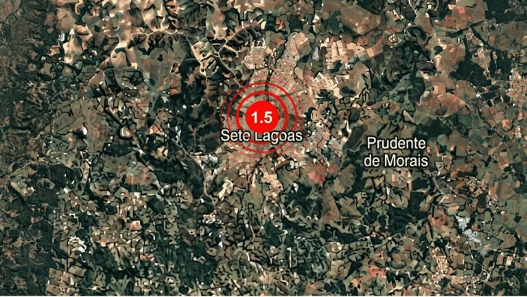 Tremor de magnitude 1,5 é registrado em Minas gerais