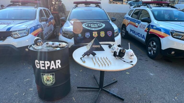 Forças de segurança cumprem 17 mandados em operação contra facção criminosa em Minas