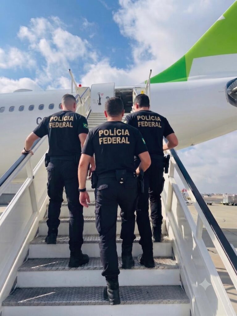 Condenado por roubo em Minas Gerais é extraditado de Portugal e preso pela Polícia Federal